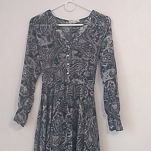 Long sleeve long dress